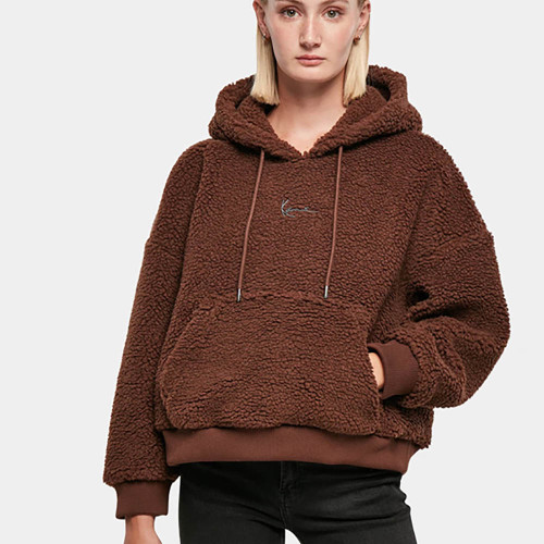 Karl Kani Γυναικείο φούτερ Metal Signature Teddy OS Hoodie